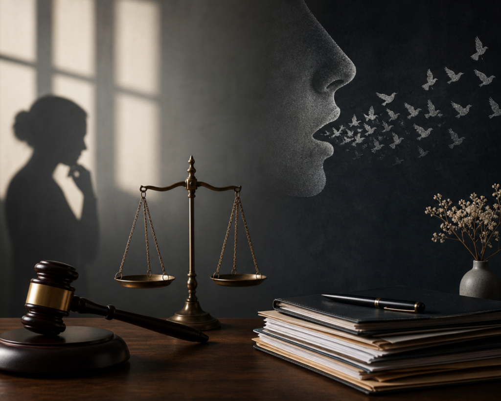 When Silence Ceases To Be Absence article image about supporting news and corporate dispute intelligence
