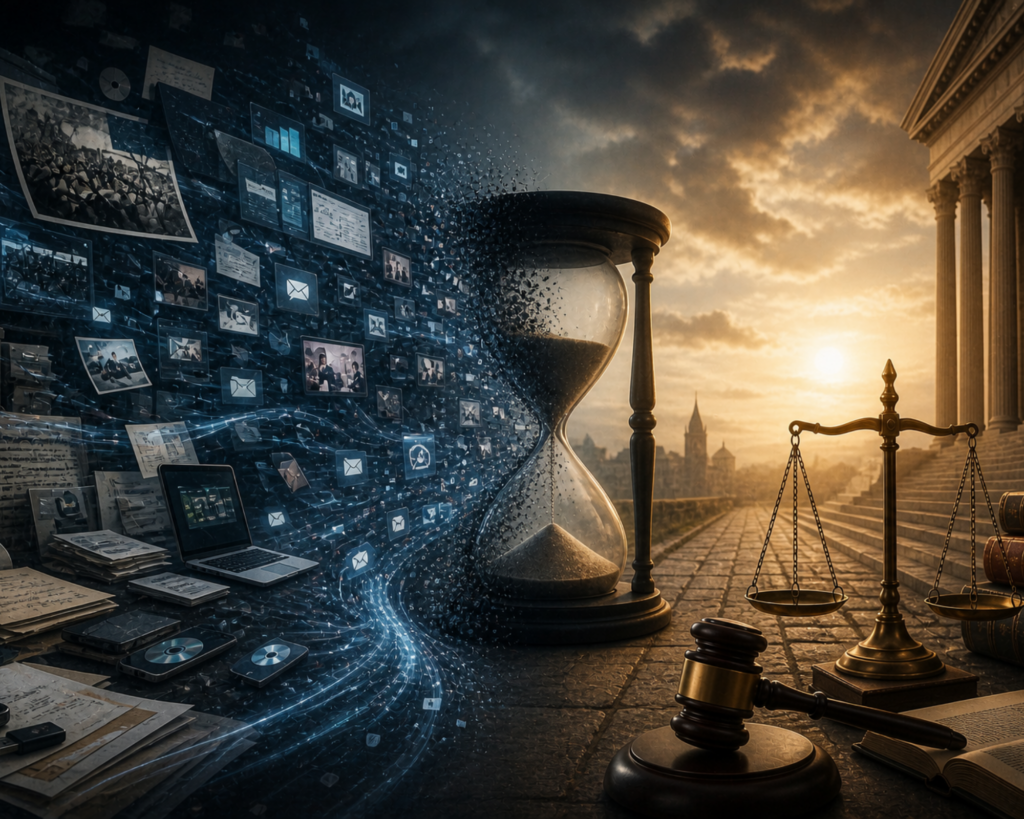Why Nothing Disappears and Everything Endures article image about supporting news and corporate dispute intelligence
